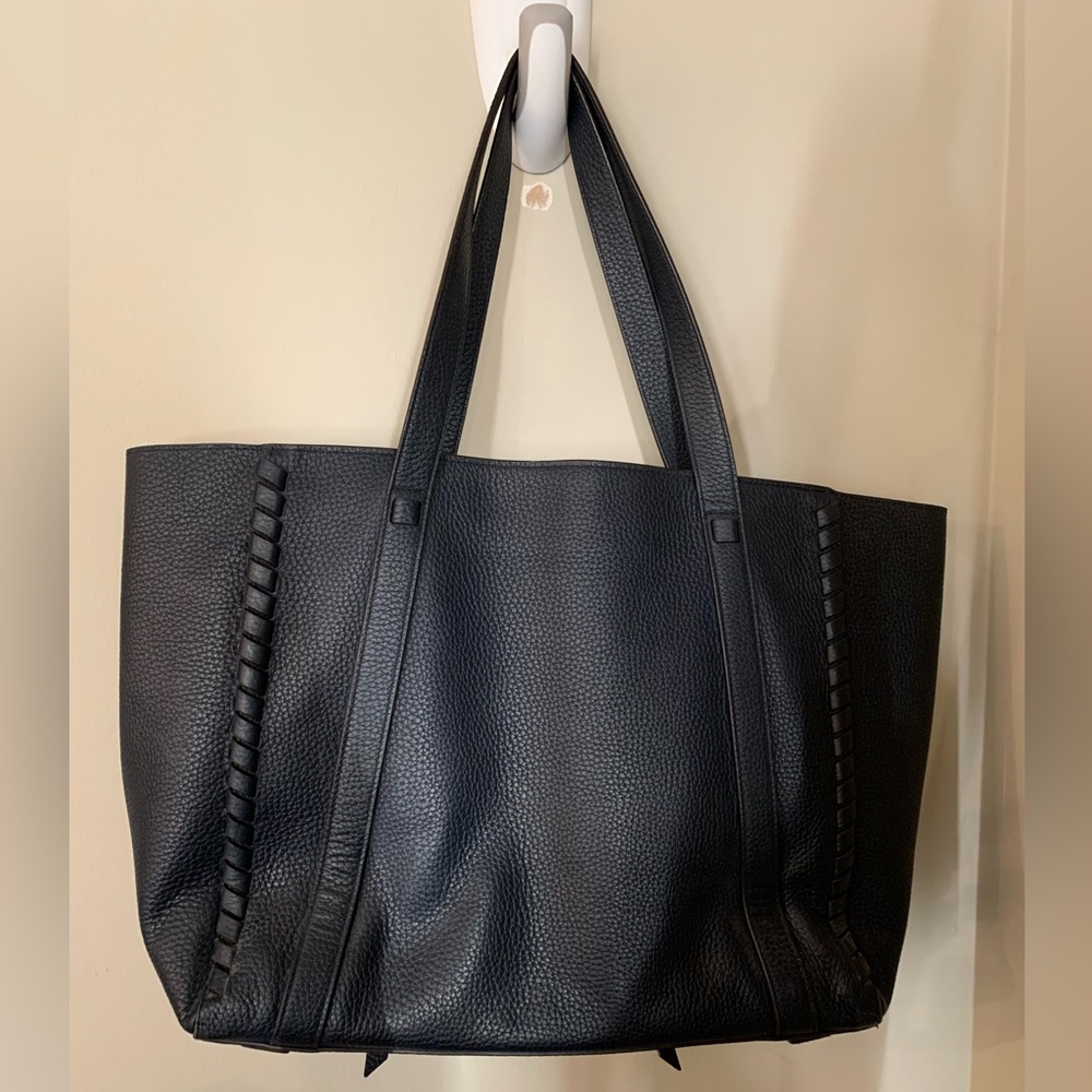 All Saints Leather Tote